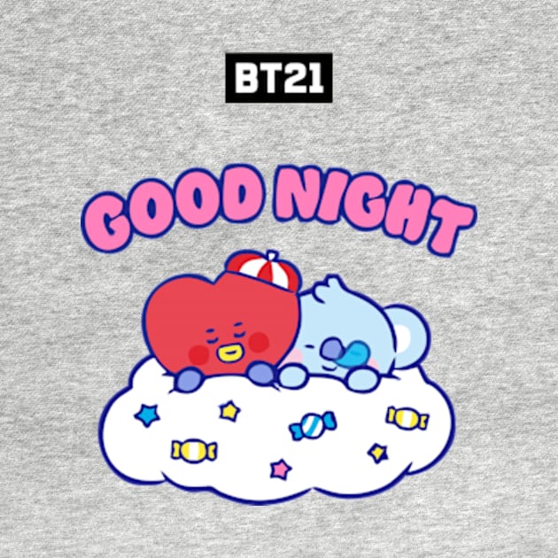 bt21 bts exclusive design 119 by Typography Dose